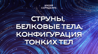Струны, белковые тела, конфигурация тонких тел