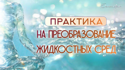 Картинка практика на преобразование жидкостных сред в организме от школы Сорадения