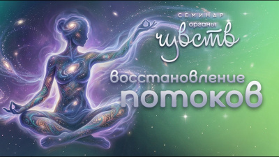 Картинка 9 шагов к восстановлению потоков энергии. семинар органы чувств от школы Сорадения