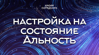 Картинка альность.  настройка на состояние от школы Сорадения