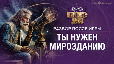 Картинка ты нужен мирозданию. разбор после игры крепость духа от школы Сорадения