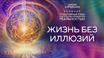 Картинка жизнь без иллюзий. семинар событийные ряды как способ управления реальностью от школы Сорадения