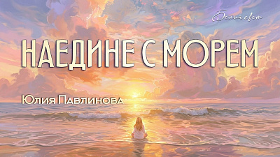 Картинка наедине с морем. поточные стихи. юлия павлинова от школы Сорадения