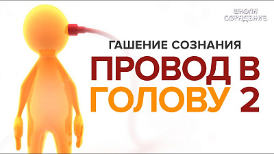 Картинка гашение сознания. провод в голову 2 от школы Сорадения